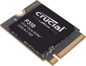 Crucial New 2024 P310 1TB PCIe Gen4 2230 NVMe M.2 SSD - Up to 7,100 MB/s - Uplevel Your Console - Internal Solid State Drive (PC) - CT1000P310SSD2