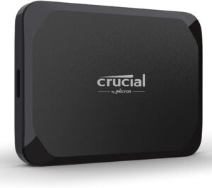 Crucial X9 1TB Portable SSD – Up to 1050MB/s Read, PC and Mac, Lightweight and Small with 3-Month Mylio Photos+ Offer – USB 3.2 External Solid State Drive – CT1000X9SSD902