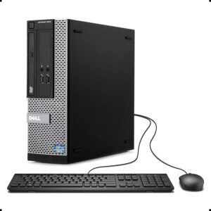 DELL OPTIPLEX 3010 SFF Desktop Computer,Intel Core I5-3470 up to 3.6G,8G DDR3,500G,DVD,WiFi,HDMI,VGA,BT 4.0,Win10Pro64(Renewed)-Multi-Language Support English/Spanish, 500GB, Windows 10 Pro
