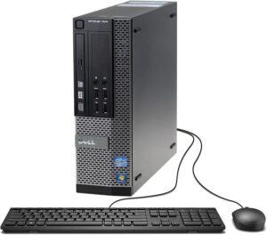 DELL Optiplex 7010 Small Form Factor Desktop Computer, Intel Quad-Core i7-3770 Up to 3.9GHz, 16GB RAM, 2TB 7200 RPM HDD, DVD, USB 3.0, WIFI, Windows 10 Pro (Renewed)']
