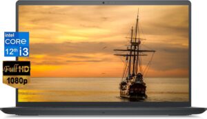 Dell Inspiron 15 3520 Business Laptop, 15.6" FHD Display, 12th Gen Intel Core i3-1215U (6 cores), 16GB RAM, 512GB SSD, Intel UHD Graphics, Wi-Fi 6, Bluetooth, Anti-Glare, Windows 11 Home