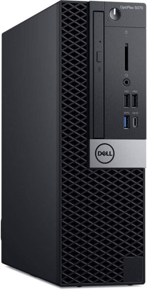 Dell OptiPlex 5070 Small Form Factor PC, Intel Hexa Core i5-9500 up to 4.4GHz, 16G DDR4, 512G SSD, Windows 10 Pro 64 Bit-Multi-Language Supports English/Spanish/French(Renewed)