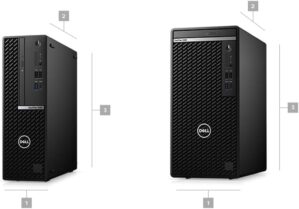 Dell OptiPlex 5080 Desktop SFF - Intel Core i5 10th Gen - i5-10500 - Six Core 4.5Ghz - 256GB SSD - 16GB RAM - Windows 10 Pro (Renewed)