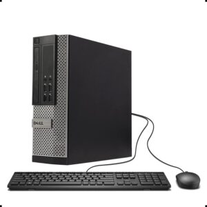 Dell Optiplex 7020 Desktop Computer, Intel Quad-Core i7-4770-3.4GHz, 32 GB RAM, 512GB SSD, DVD, USB 3.0, WiFi, HDMI, Windows 10 Pro (Renewed)