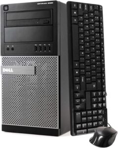 Dell Optiplex 9020 Business Tower Computer 4th Gen Desktop PC (Intel Core i5-4570, 8GB Ram, 500GB HDD, WiFi, VGA, Display Port) Win 10 Pro (Renewed)