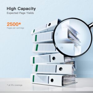 E-Z Ink TN760 Compatible Toner Cartridges Replacement for Brother TN-760 TN730 TN-730 to Use with MFC-L2710DW MFC-L2750DW HL-L2350DW HL-L2370DW HL-L2395DW HL-L2390DW DCP-L2550DW (Black, 2 Pack)