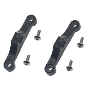 FDXGYH 4 Pcs AM5 Motherboard CPU Cooler Fan Bracket CPU Fan Retainer Bracket for AM5 Black