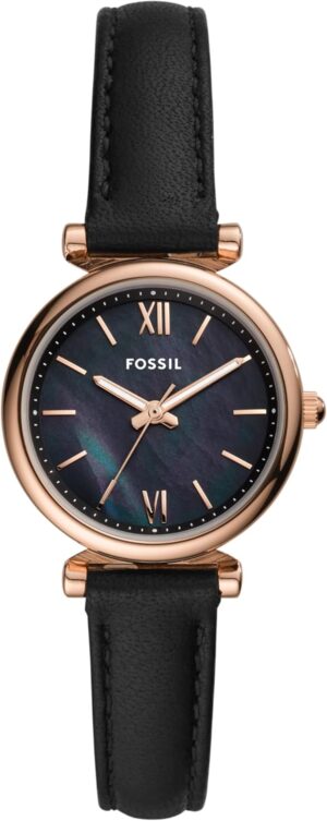 Fossil Women's Carlie Quartz Stainless Steel Three-Hand Watch