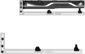 GPU Support Bracket,Graphics Card Brace Support Adjustable Video Card Holder (White)