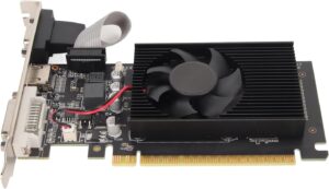 GT610 Graphics Card 2GB DDR3 with High Definition Multimedia Interface, Cooling Fan, PCB Material for Computer Desktop