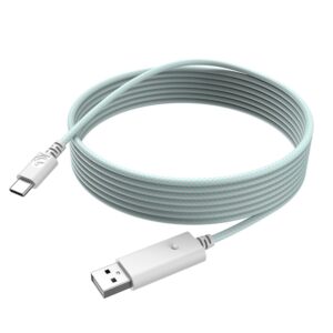 GameSir USB-C Cable for G7 SE, G7, T4 Kaleid (White & Cyan)