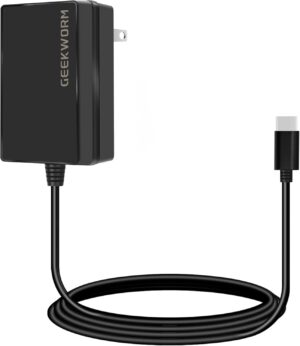 Geekworm PD 27W 5.1V 5A USB-C Power Supply for Raspberry Pi 5 2GB/4GB/8GB