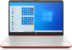 HP 15.6in Laptop (Intel Pentium Quad-Core N5000, 4GB RAM, 128GB SSD, HDMI, WiFi, Bluetooth, HD Webcam, Windows 10 S) (Renewed)