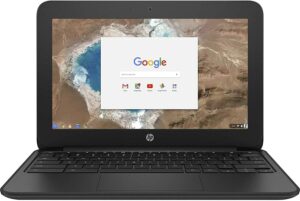 HP Chromebook 14″ G5, Intel Celeron N3350, 4GB RAM, 16GB SSD (3NU63UT#ABA) (Renewed)