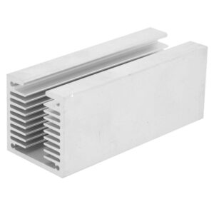 Heat Sink, 100 x 40 x 40mm Aluminum U Type Heat Sink,Dense Tooth Heat Cooler Fin Cooling Radiator, Heat Sink, Heatsink
