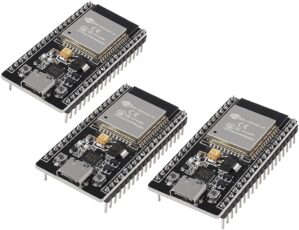 HiLetgo 3pcs ESP32 ESP-32D ESP-32 CP2012 USB C 38 Pin WiFi+Bluetooth Dual Core Type-C Interface ESP32-DevKitC-32 Development Board Module STA/AP/STA+AP
