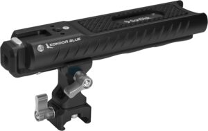 KONDOR BLUE | PRO-Blade SSD Handle Compatible with Sandisk USB-C Recording | USB C Protection, Multiple mounting Points, & Ergonomic Design with Read/Write functionality | Raven Back