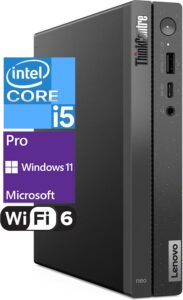 Lenovo ThinkCentre Tiny 50q Intel Octa Core i5-13420H (Beats Intel i7-1260P), 32GB RAM, 1TB NVMe, DisplayPort, HDMI, WiFi 6 + BT, RJ-45, W11P, Business Desktop