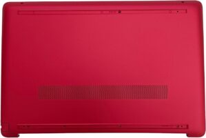 M03726-001 AP2H8000840 Replacement for HP 15-DW 15S-DU 15T-DW 15-GW Laptop Lower Base Bottom Case Cover Assembly Part Scarlet Red