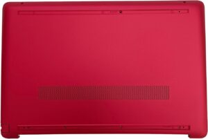 M03726-001 AP2H8000840 Replacement for HP 15-DW 15S-DU 15T-DW 15-GW Laptop Lower Base Bottom Case Cover Assembly Part Scarlet Red