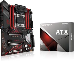 MACHINIST X99 Server Motherboard, LGA 2011-3 (Intel 5th/6th Gen) Computer Motherboards (C612 Chipset, ATX, PCIe 3.0, DDR4, NVME/SATA M.2, Dual LAN, SATA 6Gb/s) for Xeon E5 V3/V4, Core i7 MR9D