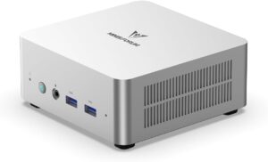 MINISFORUM Venus Series UN1250 Mini PC Core i5-1250P(12C/16T, up to 4.4GHz) 16GB RAM 1TB SSD, HDMI/DP/USB-C 4K@60Hz Triple Outputs, 2.5G LAN, WiFi6E, 4X USB Port Desktop Computer