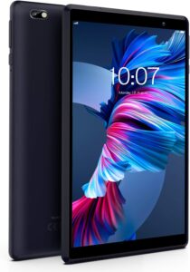 PRITOM Android 13 Tablet L8 Android Tablet 8 inch, 64GB, Quad Core, 1280×800 HD IPS Display, 8.0 MP Rear Camera, Wi-Fi, Bluetooth, Tablet PC, Black