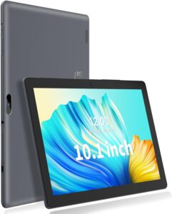 PRITOM Touch10 Tablet 10 inch – Tablet Android 13, 64GB, 512GB Expandable, Quad-Core, HD IPS Screen, Dual Camera, WiFi, Bluetooth, Stable Tablet with 6000mAh Battery