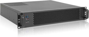 RackChoice MicroATX/Mini-ITX 2U Rackmount Server Chassis max 7x3.5 Bay / USB3.0 with 2.0 Adapter Support ATX PSU Either top or Side Cooling Depth 15.7"
