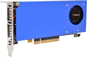 Radeon RX 550 4GB GDDR5 Graphics Card 2 Monitor Video Card Dual HDMI Ports 4K Low Profile GPU PCIe 3.0 X8 X16 Compatible 128-Bit SFF Placa De Video