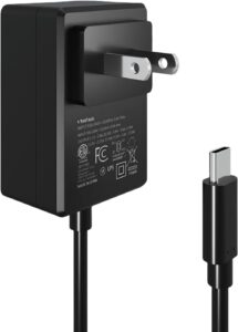 RasTech Raspberry Pi 5 GaN PD 27W Power Supply 5.1V 5A USB-C Pi 5 AC Adapter for Raspberry Pi 5/Pi4/Pi 3 B+/Pi 2/Pi