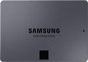 SAMSUNG 870 QVO SATA III SSD 8TB 2.5" Internal Solid State Drive, Upgrade Desktop PC or Laptop Memory and Storage for IT Pros, Creators, Everyday Users, MZ-77Q8T0B