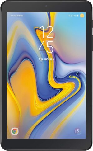 Samsung Galaxy Tab A SM-T387 8" Tablet - 32 GB Storage - WiFi and Verizon 4G - Black - (Renewed)