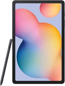 Samsung Galaxy Tab S6 Lite 10.4-inch , 64GB WiFi Tablet Oxford Gray – SM-P610NZAAXAR – S Pen Included (Renewed)