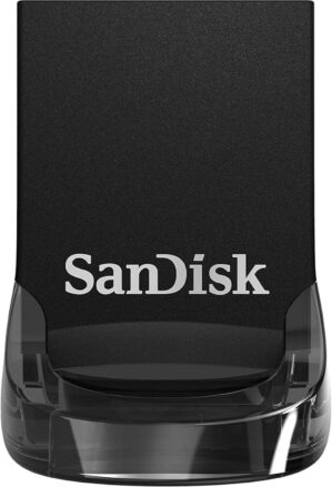 SanDisk 256GB Ultra Fit USB 3.2 Flash Drive - SDCZ430-256G-G46, Black
