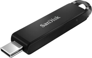 SanDisk 32GB Ultra USB Type-C Flash Drive - SDCZ460-032G-G46, Black