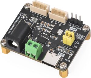 Serial Bus Servo Driver Board, Integrates Servo Power Supply and Control Circuit, for ST/SC Series Serial Bus Servos, Supports 253 ST/SC Series Serial Bus Servos at The Same Time