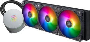 SilverStone Technology IceMyst 420 All-in-One Liquid Cooler with ARGB Lighting