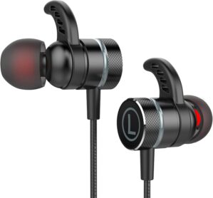 SoundMaster Pro V1 - Gaming Earphones with Dual Audio Drivers,Battle Buds,in-Line Mic with Mute and Volume Control, Compatible with Xbox Series,PS5,PS4,Switch,Pc with 3.5mm (Black)