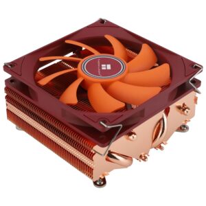 Thermalright AXP90 X53 Full Low Profile ITX CPU Cooler,with 92mm Slim PWM Fan for 2700RPM High Speed ITX CPU Fan,Pure Copper Version,for Intel LGA1150/1151/1200/1700/AMD AM4/AM5