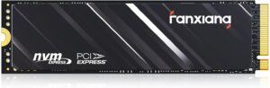 fanxiang S501Q SSD 512GB PCle 3.0×4 Internal Solid State Drive, NVMe M.2 2280 Internal Solid State Drive, SLC Cache 3D NAND Up to 3200MB/s for Laptop and PC Desktops