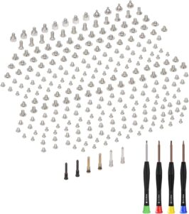 for iPhone 11 PRO MAX Complete Full Screws Set Replacement 11PROMAX with 5-Point Pentalobe Screws Repair with 4 Screwdrivers for A2161 A2220 A2218