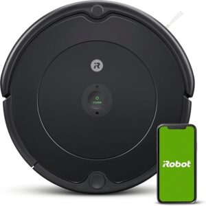 iRobot Roomba 694 Robot Vacuum-Wi-Fi Connectivity, Personalized Cleaning Recommendations, Works with Alexa, Good for Pet Hair, Carpets, Hard Floors, Self-Charging