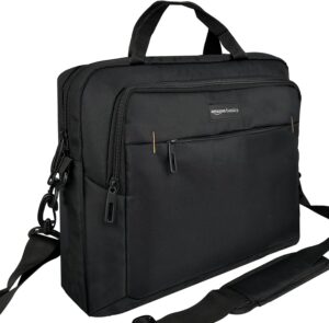 Amazon Basics Laptop Carrying Case Shoulder Strap, 15.6 inch, Black