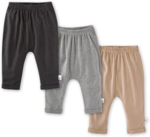 Burt's Bees Baby Knit Jogger Pants, Baby Sweatpants, 100% Organic Cotton Infant Bottoms