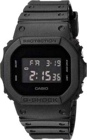 Casio Men's DW-5600BB-1CR G Shock Digital Display Quartz Black Watch