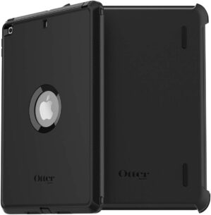 OtterBox Defender Series Case for iPad 7th, 8th & 9th Gen (10.2" Display - 2019, 2020 & 2021 Version) - Non-Retail/Ships in Polybag - Black, Rugged, Durable, Multi-Layer Protection