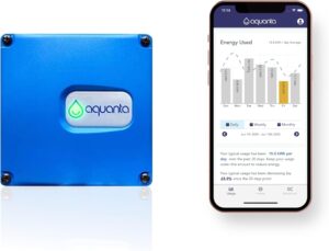 Smart Water Heater Timer: Optimize Hot Water Usage - Compatible with Alexa - Installs in Minutes, No Plumbing Required. Compatible with Gas Water Heaters. Leak Sensor Included.