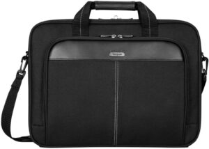 Targus unisex-adult Slim Briefcase With Crossbody Shoulder Bag