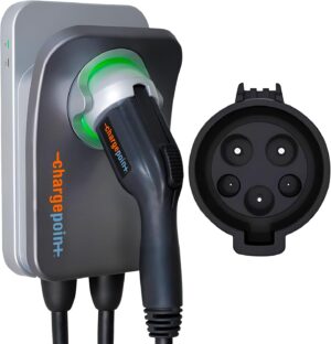 ChargePoint HomeFlex Level 2 EV Charger J1772, NEMA 14-50 for Electric Car - Fast Smart Battery Power Charging at Home for Electric Automobile Vehicles